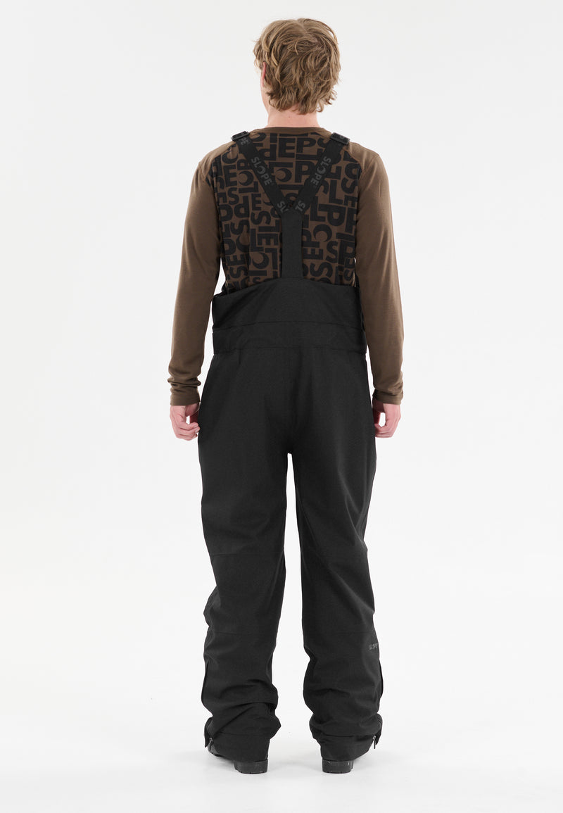 Load image into Gallery viewer, Slope Men&#39;s Kenwood Bib Snow Pants W-Pro 15000 Black SL243300-1001
