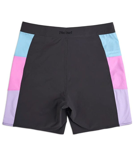 T&C Men's Split 18,5" Boardshorts Swimwear Washed Black TM4BO-0402
