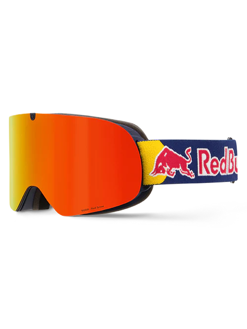 Red Bull Unisex Spect Soar Blue Snow Goggles Orange/Red Mirror SOAR-11RE2