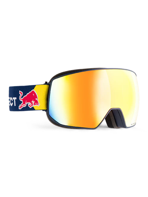 Load image into Gallery viewer, Red Bull Unisex Spect Fink Blue Snow Goggles Orange/Red Mirror FINK-01RE2
