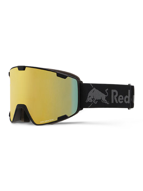 Red Bull Unisex Spect Park Black Snow Goggles Smoke/Yellow Mirror PARK-18YE2