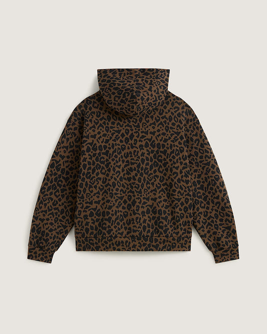 Vans Women's Salton Pullover Hoodie Brown VN000W1AFST