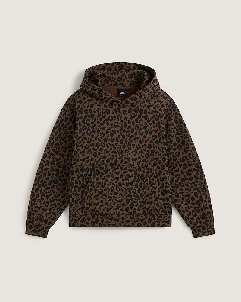 Load image into Gallery viewer, Vans Women's Salton Pullover Hoodie Brown VN000W1AFST
