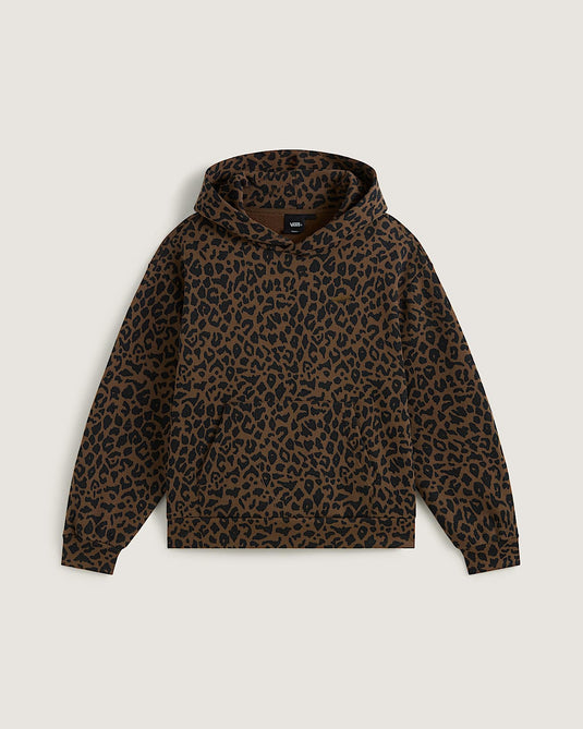 Vans Women's Salton Pullover Hoodie Brown VN000W1AFST