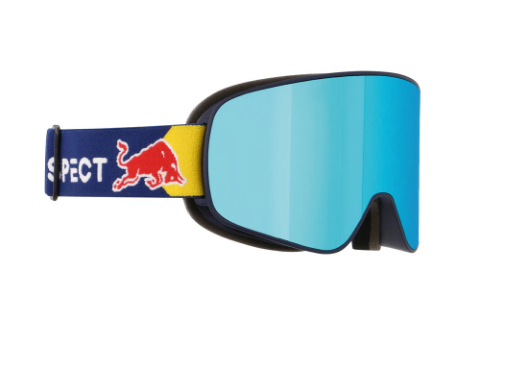 Red Bull Unisex Spect Rush Blue Snow Goggles Smoke/Blue Mirror RUSH-14BL3