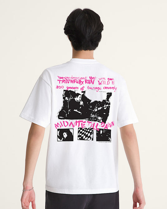 Vans Men's Sex Pistols Run Wild on the Green T-Shirt  White VN00134PWHT