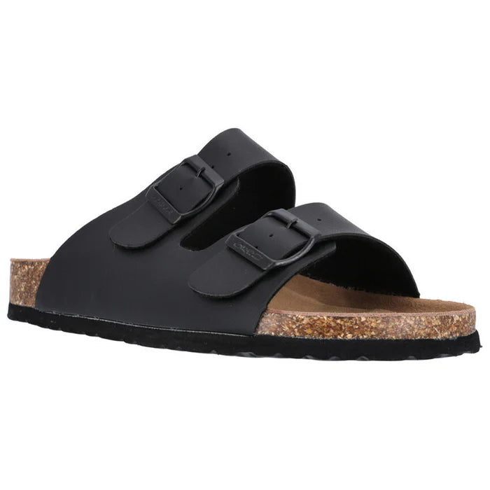 Load image into Gallery viewer, Cruz Unisex Shawnee Cork Sandal Black CR141586-1001
