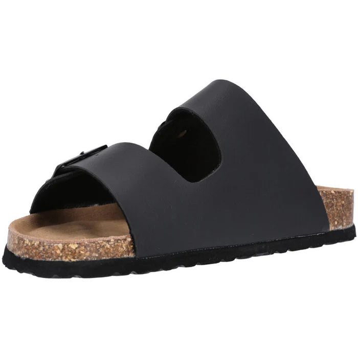 Load image into Gallery viewer, Cruz Unisex Shawnee Cork Sandal Black CR141586-1001
