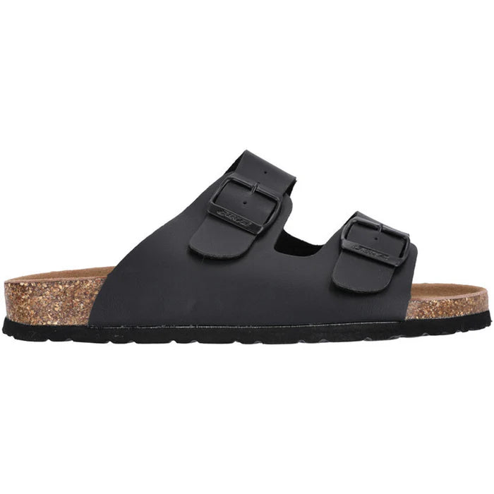 Load image into Gallery viewer, Cruz Unisex Shawnee Cork Sandal Black CR141586-1001
