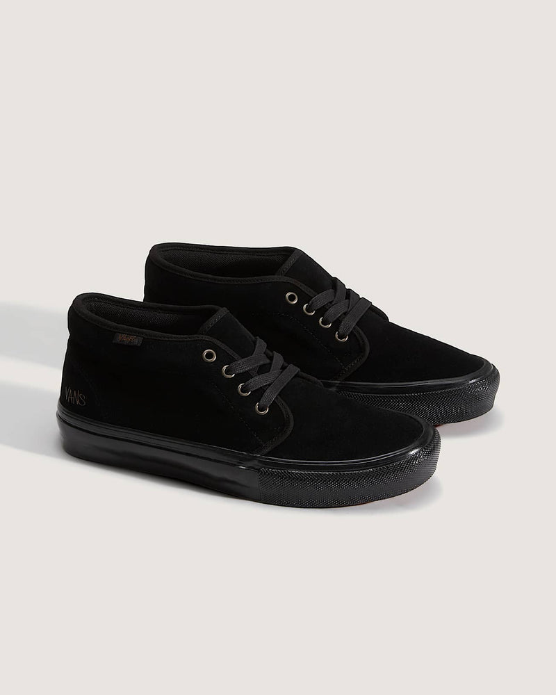 Load image into Gallery viewer, Vans Unisex Skate Chukka Shoes by Atiba Black/Black VN0A7SLZBKA
