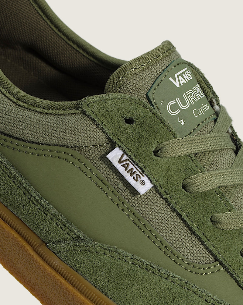 Load image into Gallery viewer, Vans Men's Skate Curren Caples Shoes Green/Gum VN000D8517P
