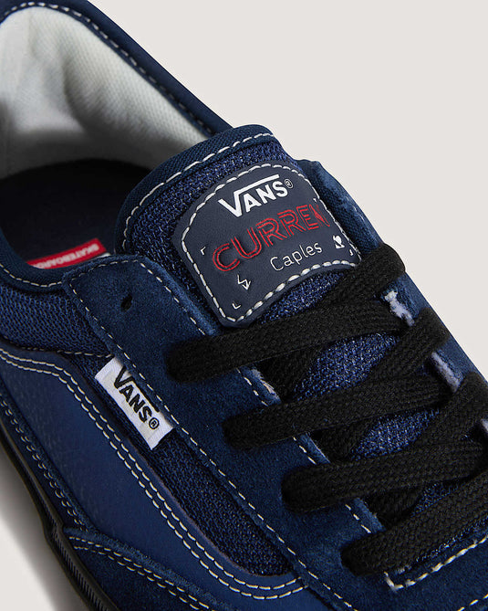 Vans Men's Skate Curren Caples Shoes Navy/Black VN000D85NGV