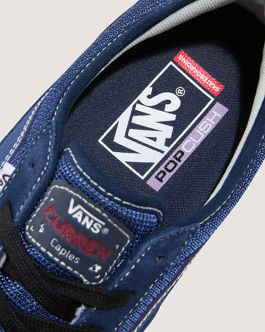 Vans Men's Skate Curren Caples Shoes Navy/Black VN000D85NGV