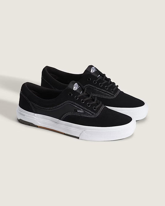 Vans Men's Skate Era Wafflecup Shoes Black/White VN000EF0BA2