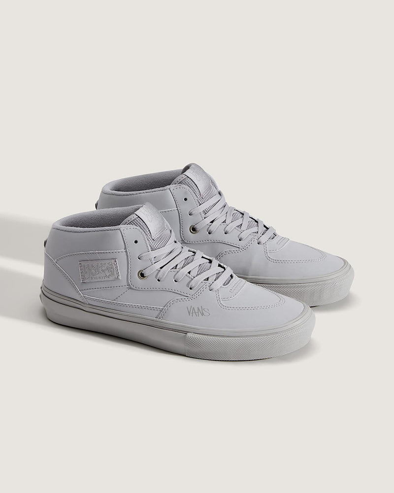 Load image into Gallery viewer, Vans Men's Skate Half Cab Shoes by Atiba Light Grey VN0A5FCDBH7
