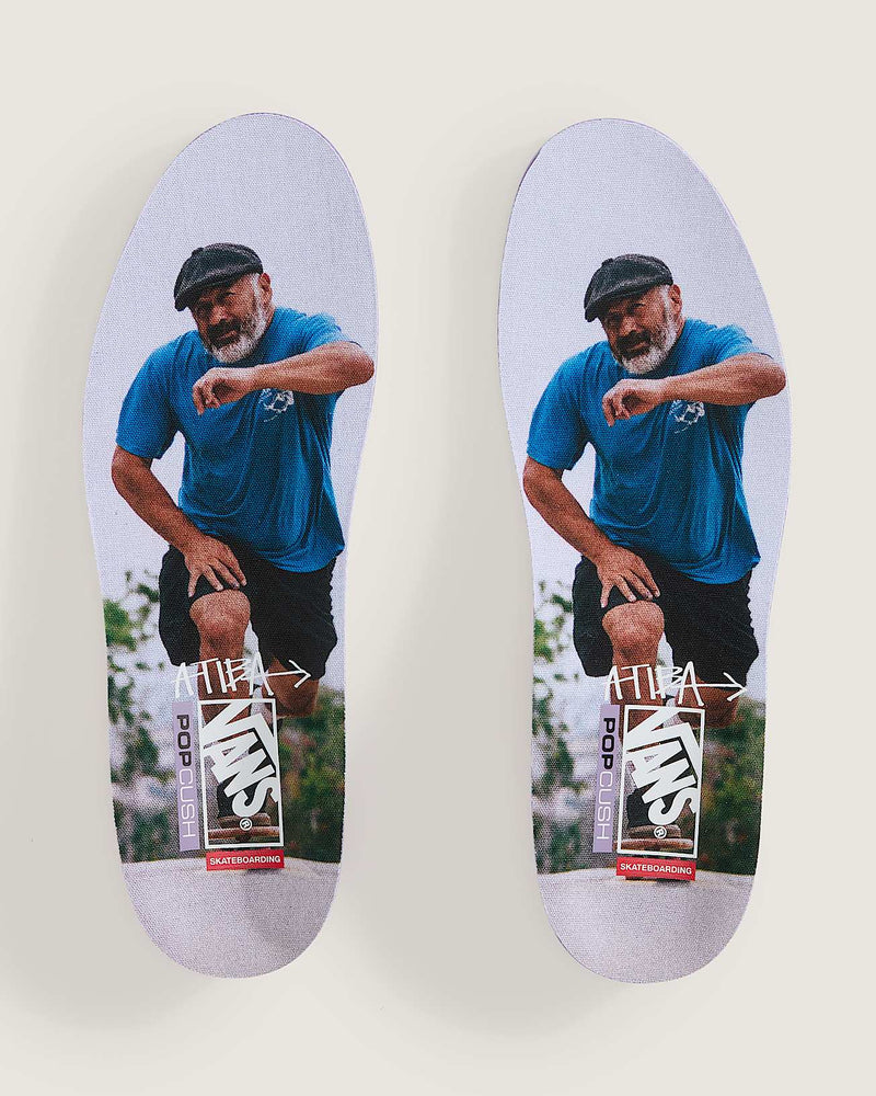 Load image into Gallery viewer, Vans Men's Skate Half Cab Shoes by Atiba Light Grey VN0A5FCDBH7

