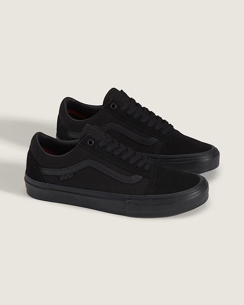 Load image into Gallery viewer, Vans Unisex Skate Old Skool Shoes Black/Black VN0A5FCBBKA
