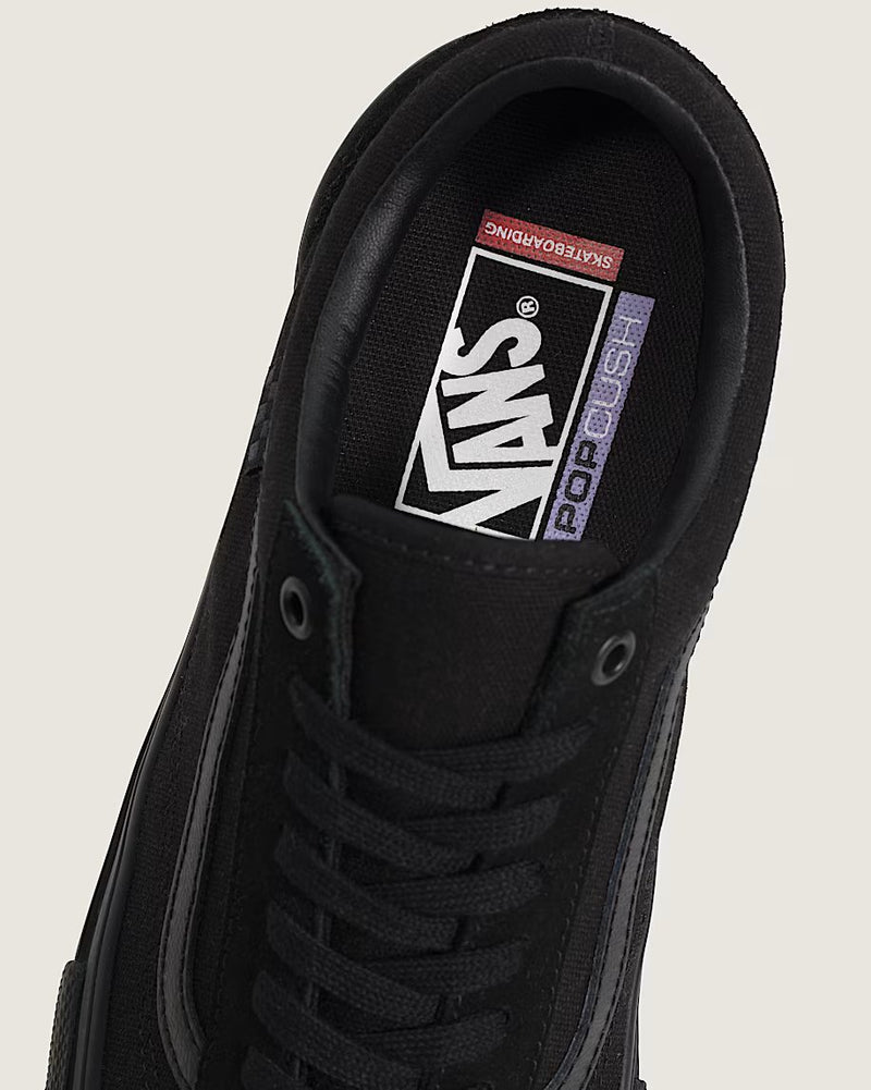 Load image into Gallery viewer, Vans Unisex Skate Old Skool Shoes Black/Black VN0A5FCBBKA

