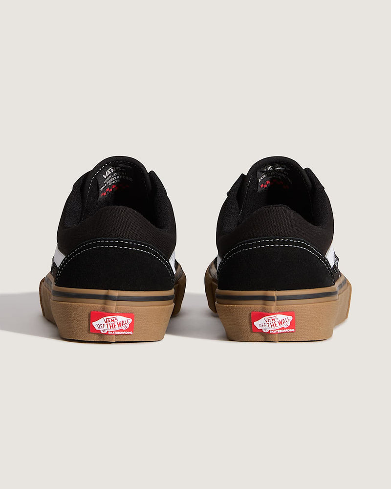 Load image into Gallery viewer, Vans Unisex Skate Old Skool Shoe Gum Black/White VN000EDNB9K
