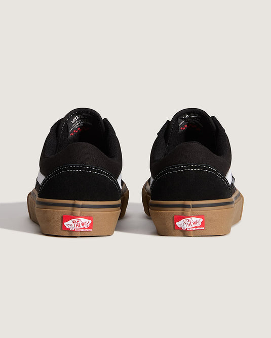 Vans Unisex Skate Old Skool Shoe Gum Black/White VN000EDNB9K