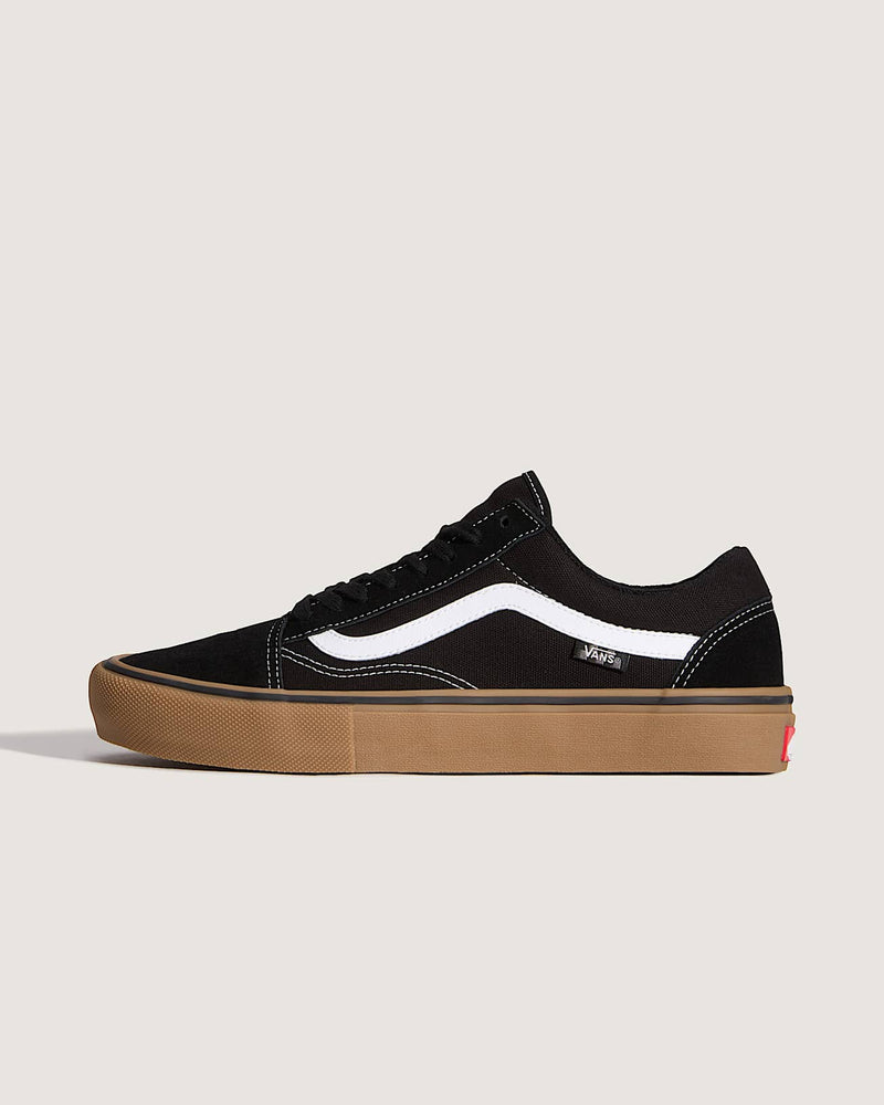 Load image into Gallery viewer, Vans Unisex Skate Old Skool Shoe Gum Black/White VN000EDNB9K
