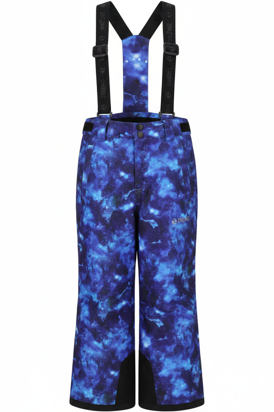 Zig Zag Kid's Soho Printed Ski Pant W-Pro 10000 (6-14 Years) Surf The Web Z213011-2047