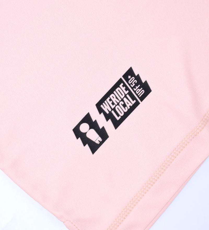 Load image into Gallery viewer, We Ride Local Men's Solid Rashquard T-Shirt Pink MRTS_SS26

