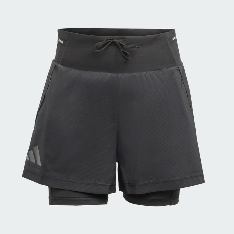 Load image into Gallery viewer, Adidas Terrex Women's Xploric 2 in 1 Shorts Black JY4183
