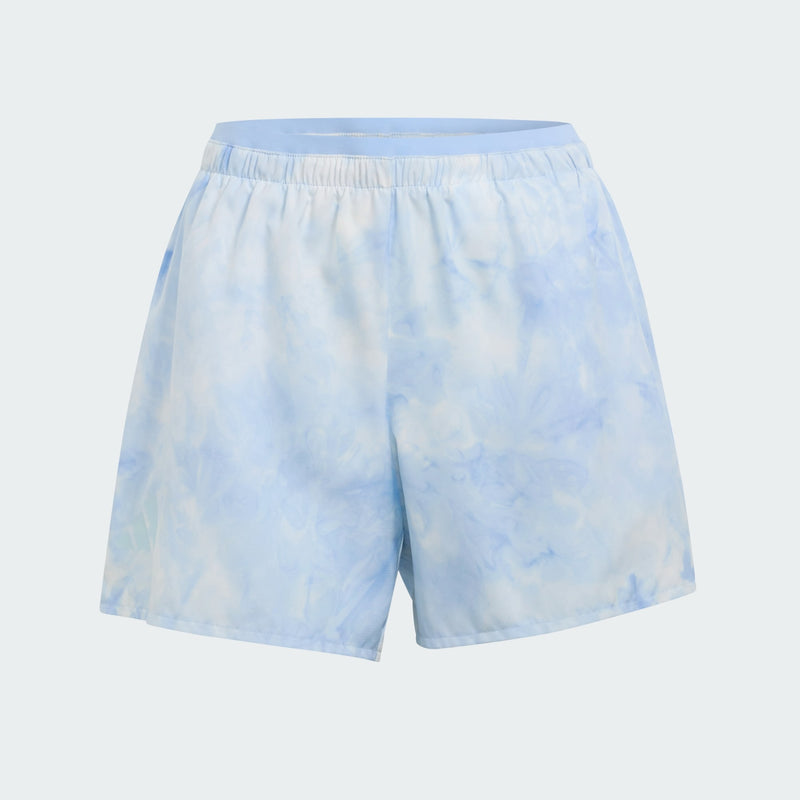 Load image into Gallery viewer, Adidas Terrex Women's Multi Spray Dye CLIMA365 Outdoor Shorts White / Glow Blue KF5742
