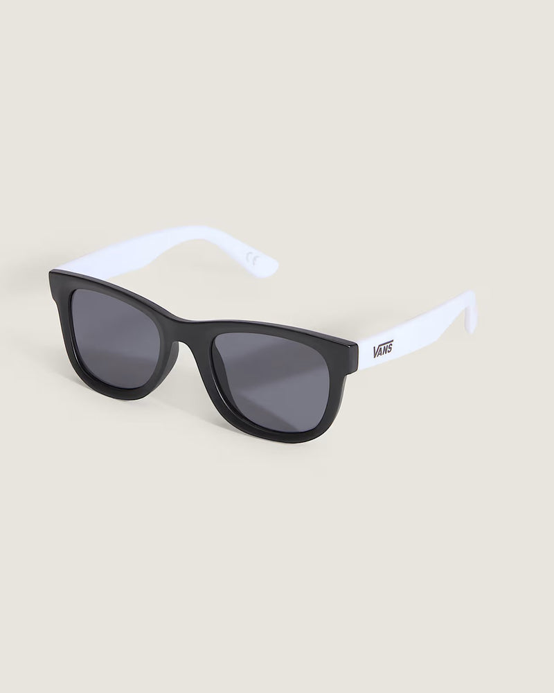 Load image into Gallery viewer, Vans Unisex Spicoli Sunglasses Black/White VN000T0EY28
