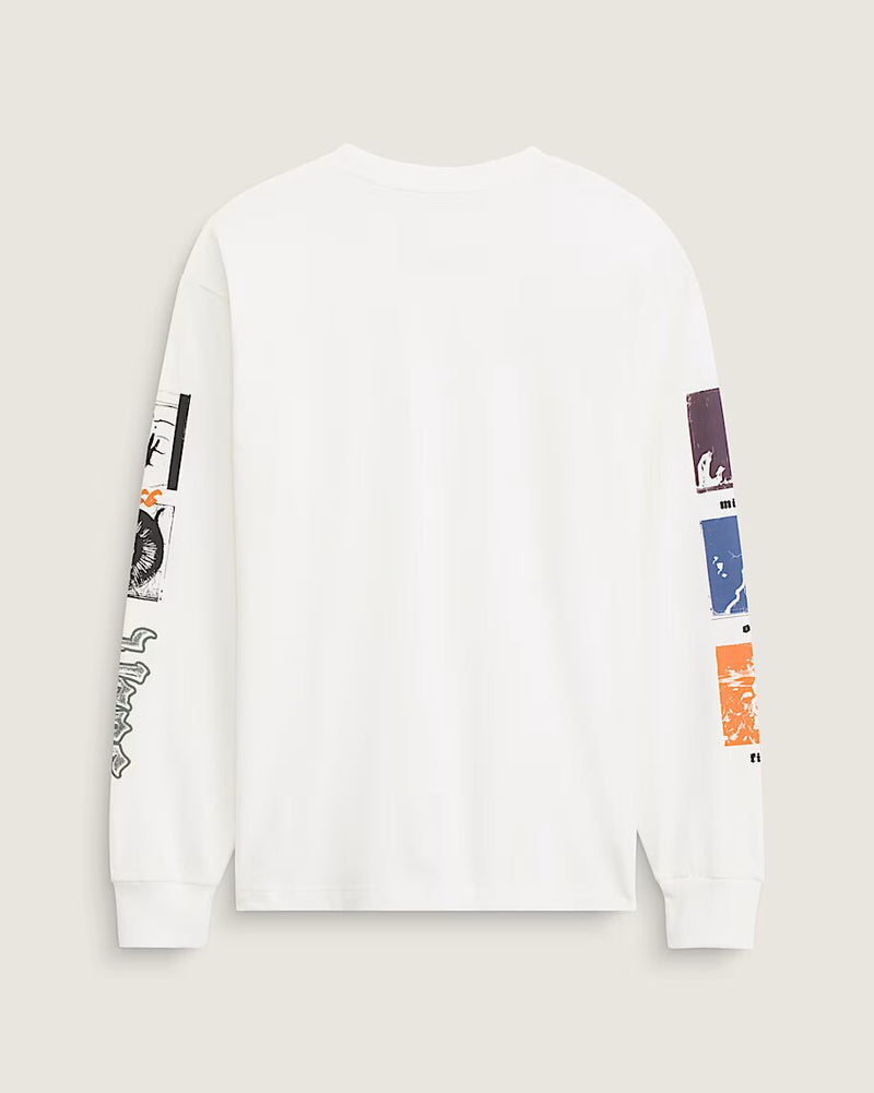 Load image into Gallery viewer, Vans Men's Stormcast Long Sleeve T-shirt Marshmallow VN000PSMFS8
