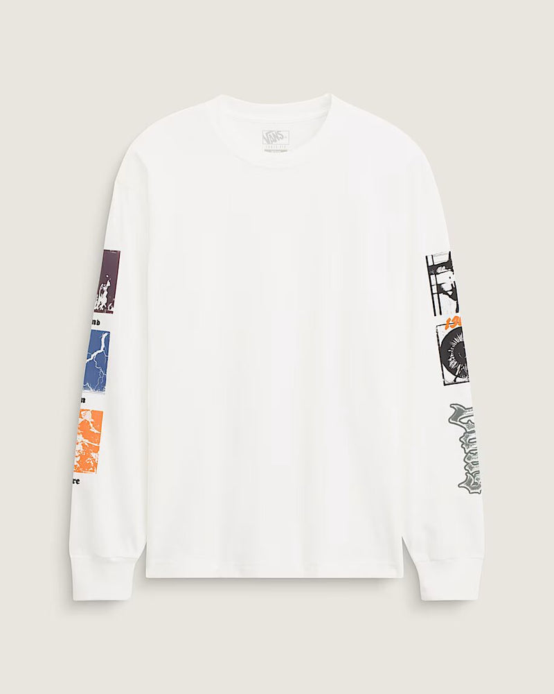 Load image into Gallery viewer, Vans Men's Stormcast Long Sleeve T-shirt Marshmallow VN000PSMFS8
