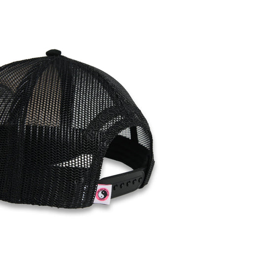 T&C Men's Multico Trucker Cap Black Stone-Gradient Logo TA6CA-0201