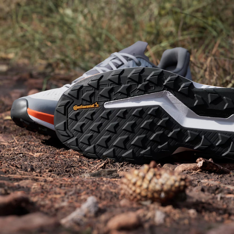 Load image into Gallery viewer, Adidas Terrex Men's Soulstride Flow Trail Running Shoes Dash Grey/Carbon/Semi Impact Orange JR7065
