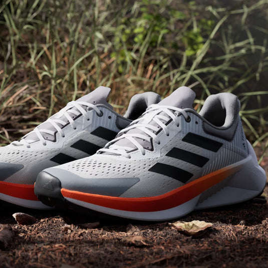 Adidas Terrex Men's Soulstride Flow Trail Running Shoes Dash Grey/Carbon/Semi Impact Orange JR7065