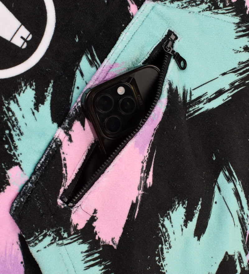 Load image into Gallery viewer, We Ride Local Unisex Tweak Poncho Beach Towel Multi PT_SS26
