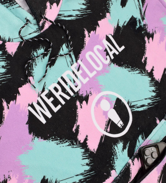 We Ride Local Unisex Tweak Poncho Beach Towel Multi PT_SS26