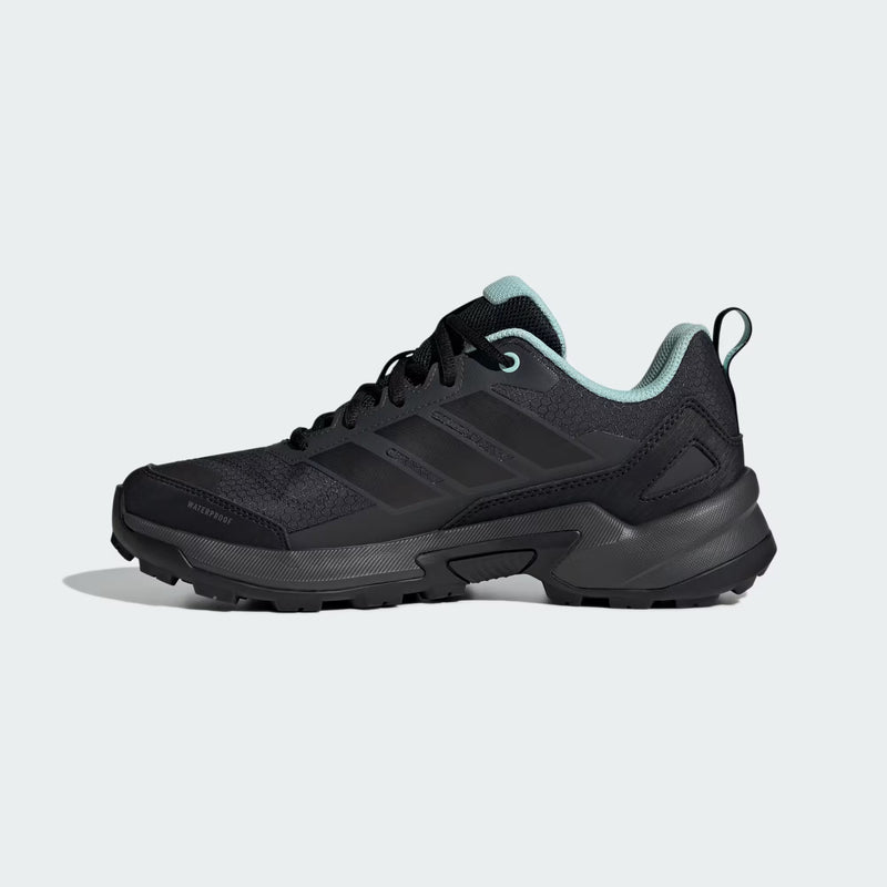Load image into Gallery viewer, Adidas Terrex Women's Eastrail 3 Climaproof Hiking Shoes Carbon/Core Black/Semi Flash Aqua JR4011
