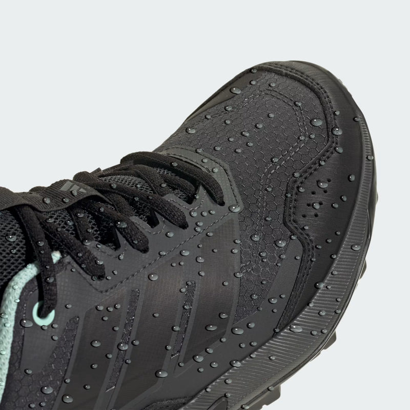 Load image into Gallery viewer, Adidas Terrex Women's Eastrail 3 Climaproof Hiking Shoes Carbon/Core Black/Semi Flash Aqua JR4011
