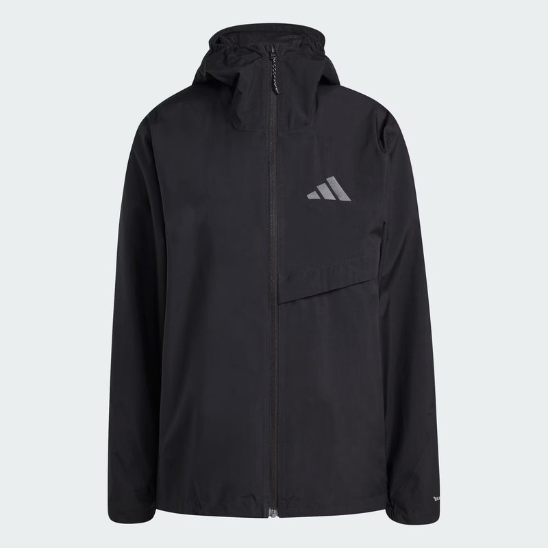 Load image into Gallery viewer, Adidas Terrex Women's Multi 2 Layer Climaproof Rain Jacket Black JV6533
