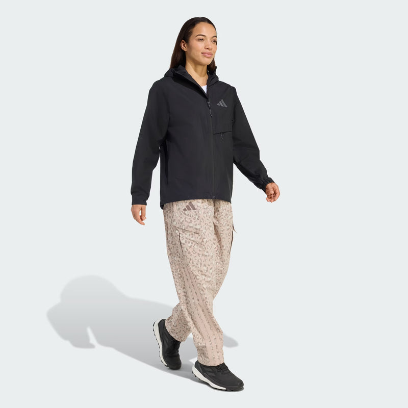 Load image into Gallery viewer, Adidas Terrex Women's Multi 2 Layer Climaproof Rain Jacket Black JV6533
