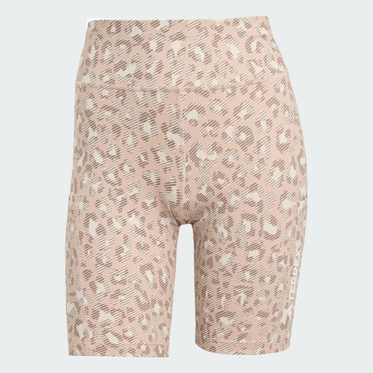 Adidas Terrex Women's Multi 8inch Printed Tight Shorts Beige/Wonder Taupe/Trace Brown KF3590