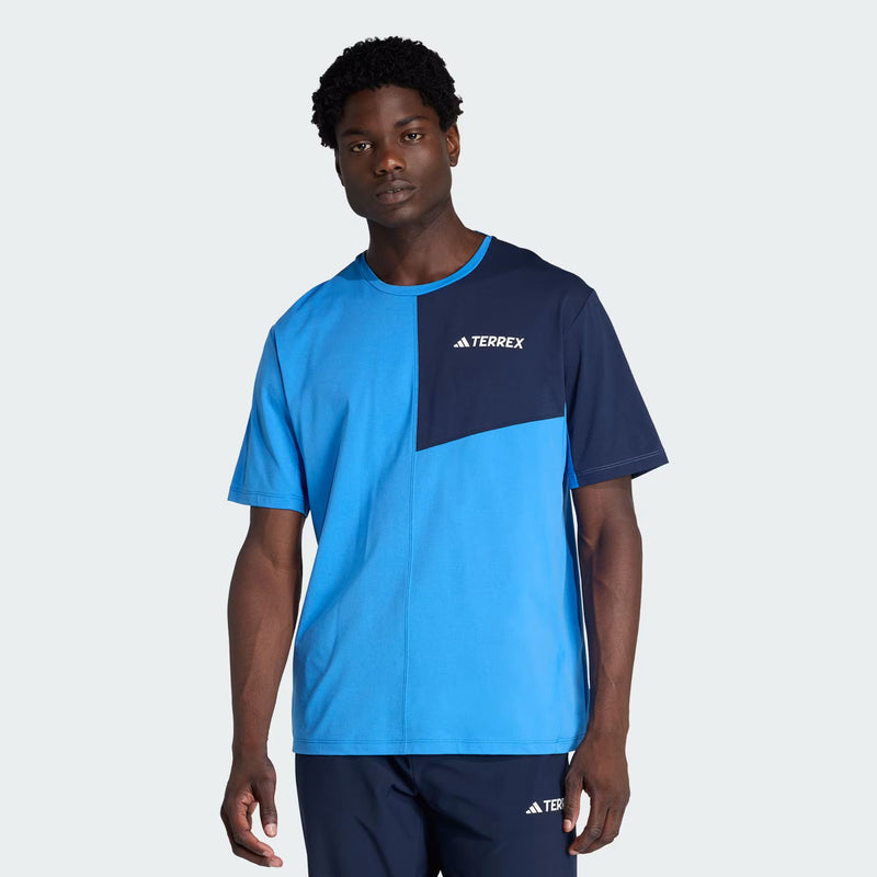 Load image into Gallery viewer, Adidas Terrex Men's Multi Climacool Tee Ray Blue KB2112
