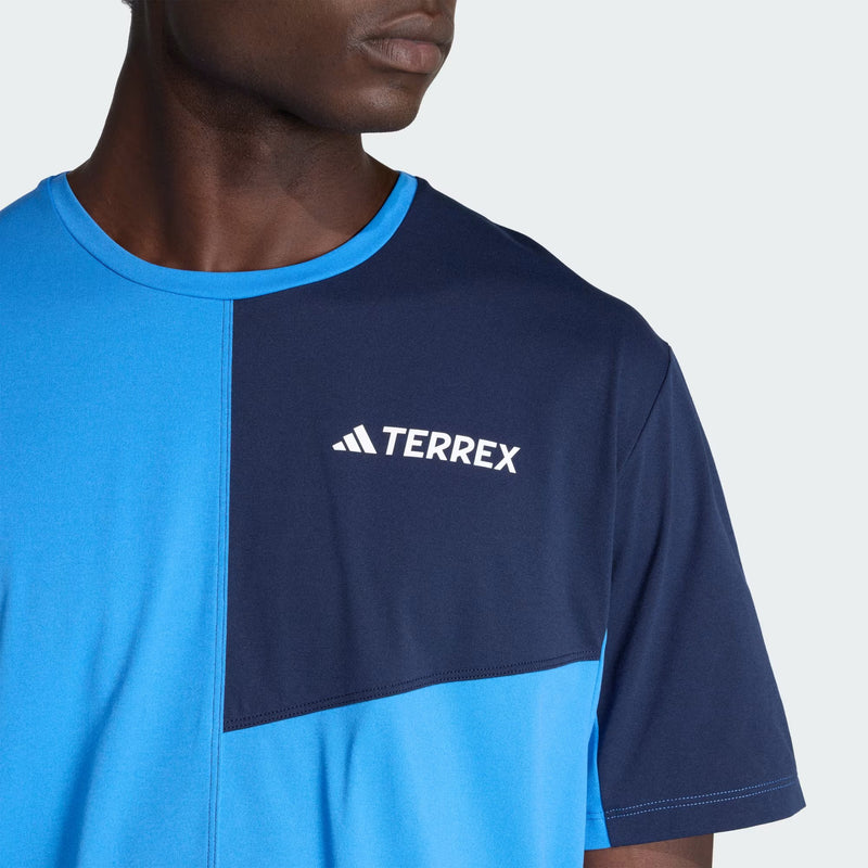Load image into Gallery viewer, Adidas Terrex Men's Multi Climacool Tee Ray Blue KB2112
