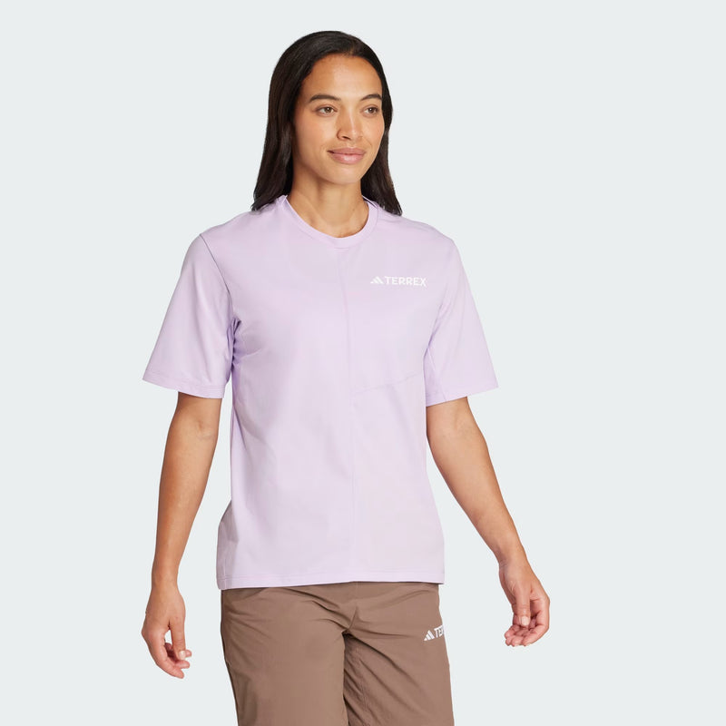 Load image into Gallery viewer, Adidas Terrex Women's Multi Climacool Tee Powder Plum JN3890
