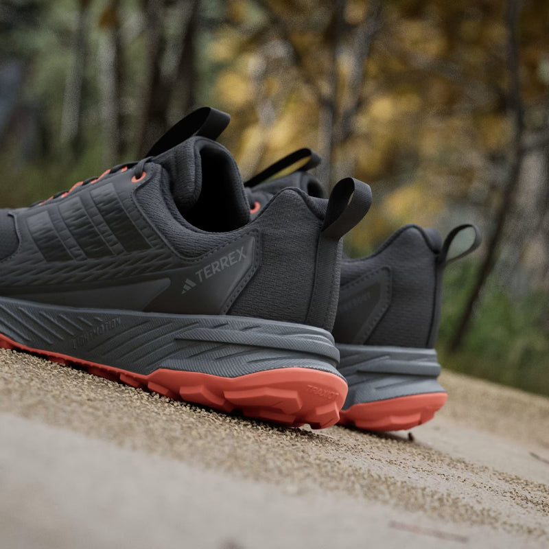 Load image into Gallery viewer, Adidas Terrex Men's Tracefinder 2 Climaproof Trail Running Shoes Core Black/Core Black/Semi Impact Orange JR9134
