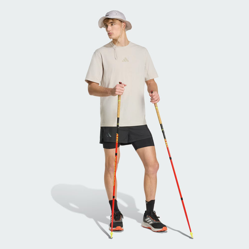 Load image into Gallery viewer, Adidas Terrex Men's Xploric Climacool+ Trail T-shirt Beige KA9576
