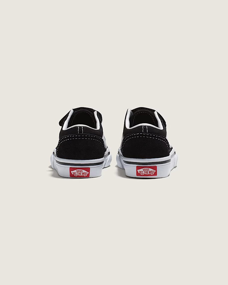 Load image into Gallery viewer, Vans Toddler Old Skool V Shoes Black VN000D3YBLK
