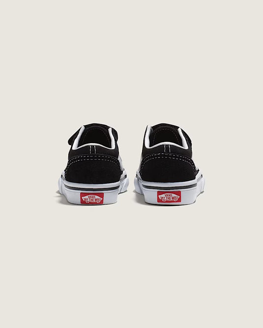 Vans Toddler Old Skool V Shoes Black VN000D3YBLK