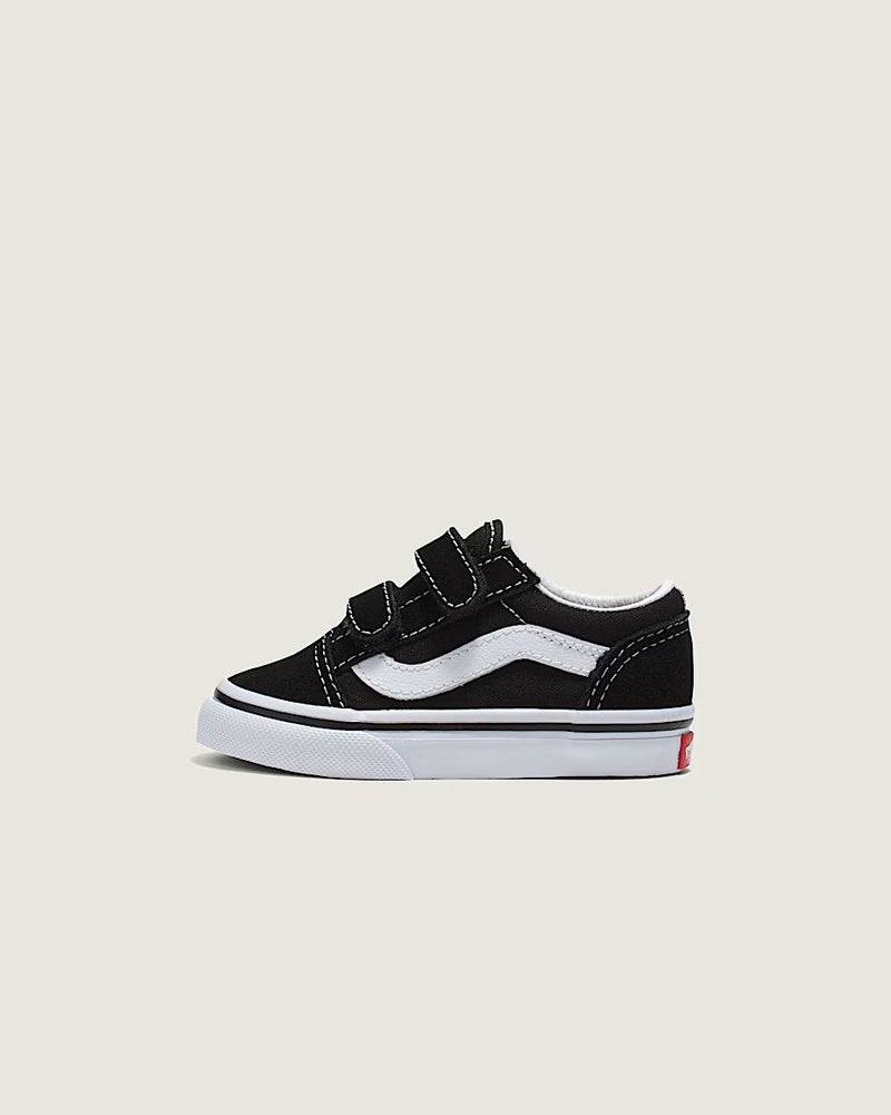 Load image into Gallery viewer, Vans Toddler Old Skool V Shoes Black VN000D3YBLK
